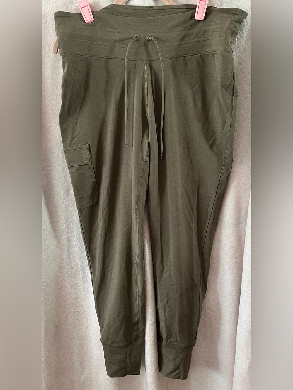 Columbia Olive Green Drawstring Jogger Pants